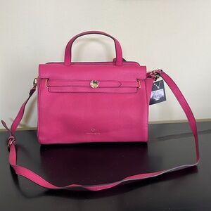Nanette Lepore Arabelle Women's Satchel Fuchsia Bag Hot Pink